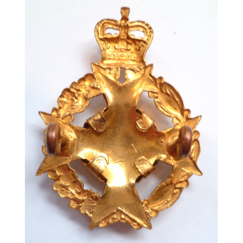 British Army Kings Own Yorkshire Light Infantry Staybrite Collar badges