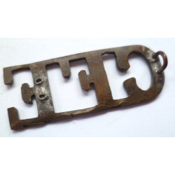 WWII Royal Fusiliers Cloth Shoulder Title