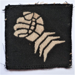 WW2 The Kings Royal Rifle Corps Plastic Economy Cap Badge